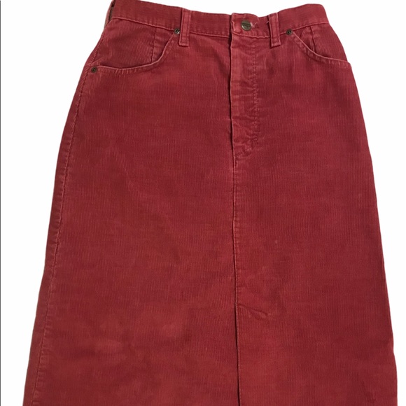 Wrangler Dresses & Skirts - Vintage Corduroy Wrangler Skirt